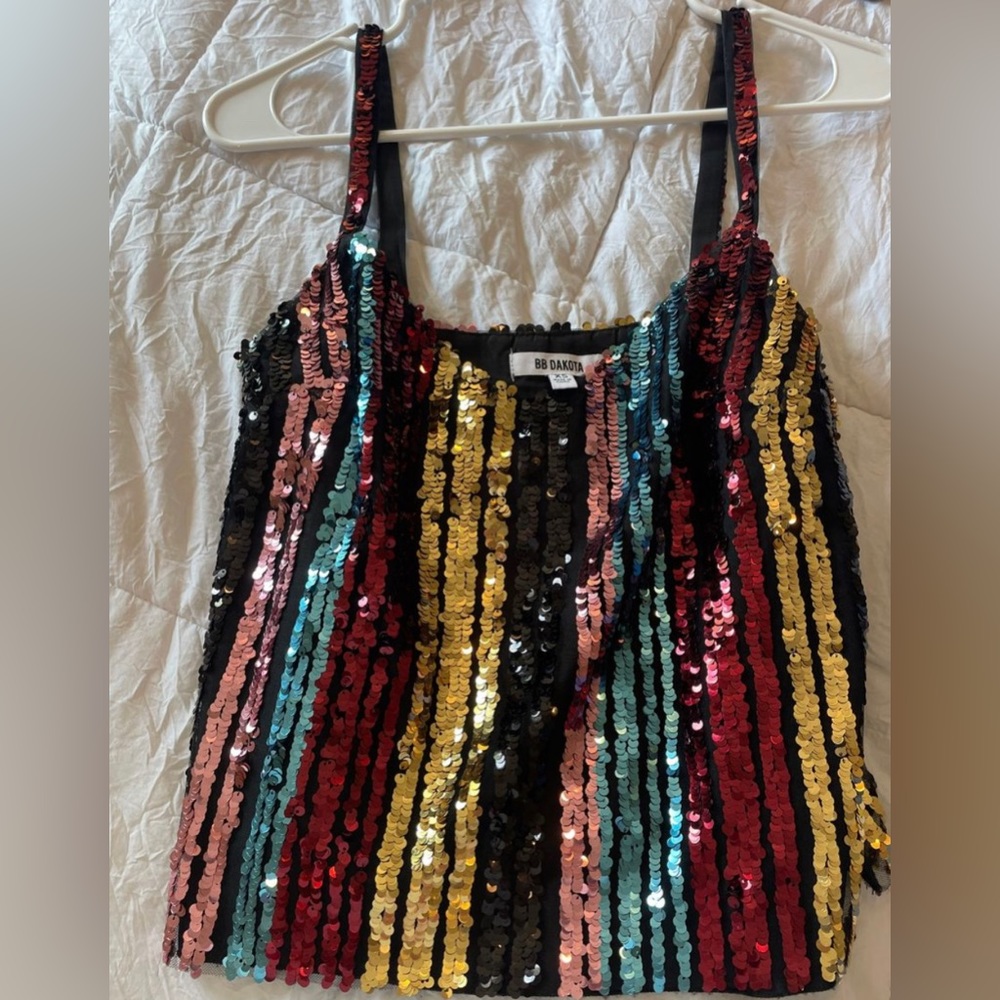 Revolve sequin top